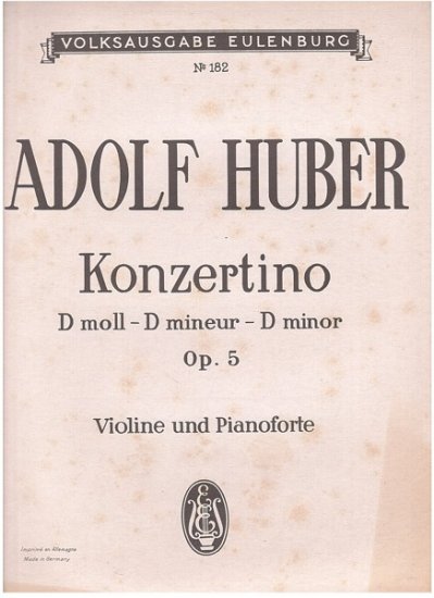 Konzertino D moll op. 5 - Kliknutím na obrázek zavřete